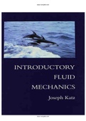 Introductory Fluid Mechanics 1st Edition Katz Solutions Manual.zip