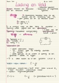 Samenvatting Natuurkunde Lading en veld VWO 6