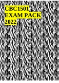 CBC1501 EXAM PACK 2022