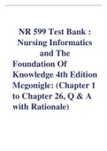 NR 599 MIDTERM  EXAM BUNDLE. COMPLETE A+ GUIDE