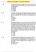 AAPC CPC Chapter 7 Test with Answers