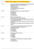 AAPC CPC Chapter 2 Test with Answers