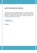 Antipsychotic Drugs