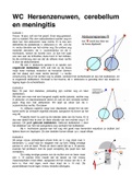 WC Hersenzenuwen, cerebellum en menigitis