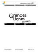 Grandes Lignes Antwoorden Chapitre 1 5VWO