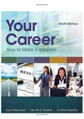 Your Career How To Make It Happen 9th Edition Harwood Test Bank