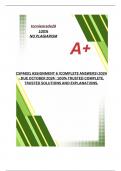 CSP4801 Assignment 6 (COMPLETE ANSWERS) 2024 - DUE October 2024 ; 100% TRUSTED Complete, trusted solutions and explanations.