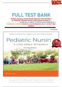 Full test Bank: Pediatric Nursing: A Case-Based Approach Second Edition by GANNON TAGHER (Author) latest Update Graded A+