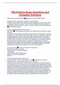 F80 Practice Exam Questions and Complete Solutions