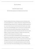 Project Three MilestoneSouthern New Hampshire UniversityPSY 260: Statistical Applications 