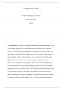 3-2 Journal: Family and WorkSouthern New Hampshire UniversitySociology of Family23EW2As a 