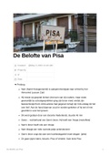 Samenvatting: De belofte van Pisa