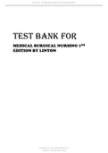 TEST BANK FOR MEDICAL SURGICAL NURSING 7TH EDITION 2024 UPDATE BY LINTON.pdf