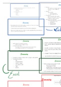 1 Sheet Summary  Computer Applications Technology - Gr.12 (Practical Exam)