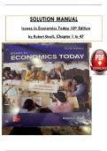 Solution Manual For Issues in Economics Today, 10th Edition by Robert Guell, ISBN: 9781266220623, All 47 Chapters Covered, Verified Latest Edition