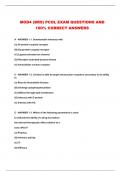 MOD4 (BRS) PCOL EXAM QUESTIONS AND 100% CORRECT ANSWERS