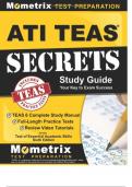 ATI TEAS 7 EXAM ACTUAL EXAM OCTOBER 2024 COMPLETE 4 SECTIONS SCIENCE, MATH, READING AND LANGUAGE USAGE OCTOBER PREDICTOR (6 VERSIONS OF SCIENCE, 3 VERSIONS OF MATH, 3 VERSIONS OF READING, 4 VERSIONS OF LANGUAGE USAGE EACH