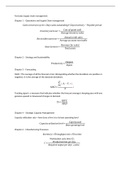 Formulas Operations and Supply Chain Management, ISBN: 9781259921797 Supply Chain Management (30B210-B-6)