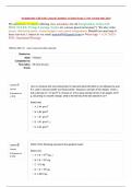 Straighterline CHEM101 General Chemistry I Graded Exam 1 (New Version June 2024)