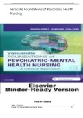 Varacolis Foundations of Psychiatric Health  Nursing