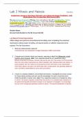 Lab 3 Mitosis and Meiosis BIO201L Straighterline Anatomy & Physiology I BIO 201L Lab 3 Mitosis and Meiosis Worksheet – with all lab photos (New Version June 2024) Scored 100%