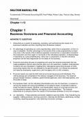 Solution Manual for Fundamentals Of Financial Accounting 6CE by Fred Phillips, Robert Libby, Patricia Libby, Brandy Mackintosh