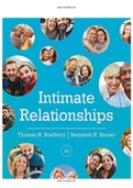 Intimate Relationships 3rd Edition Bradbury Test Bank