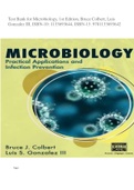 Test Bank for Microbiology, 1st Edition,