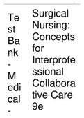 Test bank for medical surgical nursing concepts for interproffessional collaborative care 9e.pdf