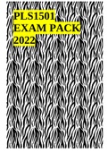 PLS1501 EXAM PACK 2022