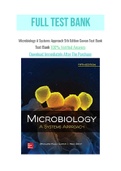 Microbiology A Systems Approach 5th Edition Cowan Test Bank