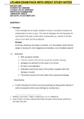 LPL4804 EXAM PACK WITH GREAT STUDY NOTES