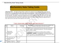   BIOCHEMISTRY C785 Biochemistry Note-Taking Guide LATEST