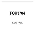 FOR3704 EXAM PACK 2022