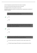 (Answered correctly) CLL 001 Life Cycle Management & Sustainment Metrics Exams & Tests Latest fall 2022/2023.