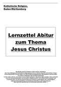  Jesus Christus Religion Abitur