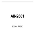 AIN2601 EXAM PACK 2023