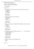 TESTBANK for OpenStax Microbiology - Chapter 18: Adaptive Specific Host Defenses