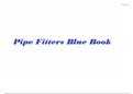Pipe fitter blue book