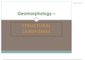 Geography Landforms Summary