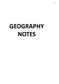Geography Summary