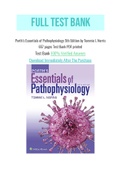 Porth’s Essentials of Pathophysiology 5th Edition by Tommie L Norris 657 pages Test Bank PDF printed