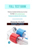 Phlebotomy Simplified 3rd Edition Garza Test Bank