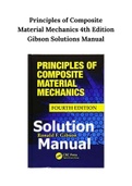 Principles of Composite Material Mechanics 4th Edition Gibson Solutions Manual