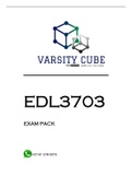 EDL3703 EXAM PACK 2022