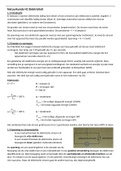 Natuurkunde Samenvatting H1 Elektriciteit Newton 4 VWO