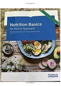 Nutrition Basics An Active Approach 2nd Edition Zimmerman Test Bank