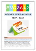 ENG2612 OCT/NOV EXAM ANSWERS 2024