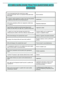 ATI MED SURG EXAM PRACTICE QUESTIONS WITH ANSWERS