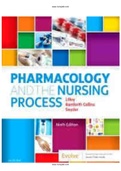 Test Bank for Pharmacology and the Nursing Process 9th Edition Authors: Linda Lilley, Shelly Collins, Julie Snyder | Complete Guide A+